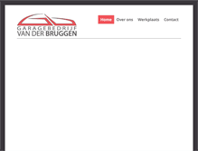 Tablet Screenshot of garagevanderbruggen.nl